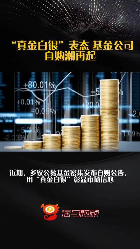公募机构踊跃自购股票型基金，用真金白银传递市场信心